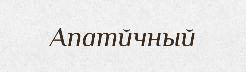 Апатйчный — Російсько-український академічний словник (А–П)