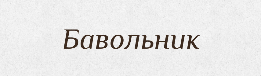 Бавольник — Російсько-український академічний словник (А–П)