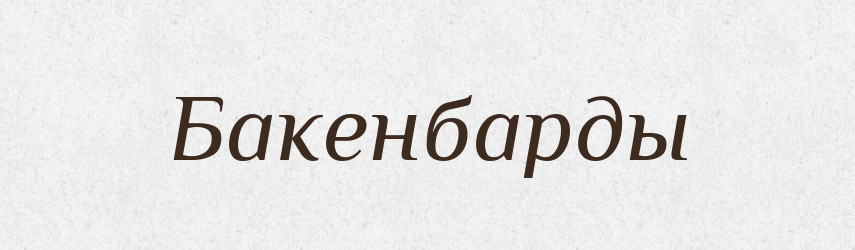 Бакенбарды — Російсько-український академічний словник (А–П)