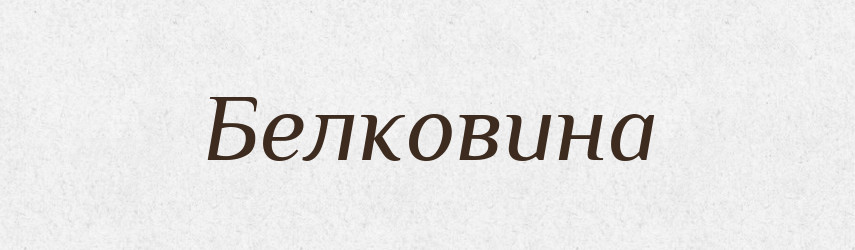 Белковина — Російсько-український академічний словник (А–П)