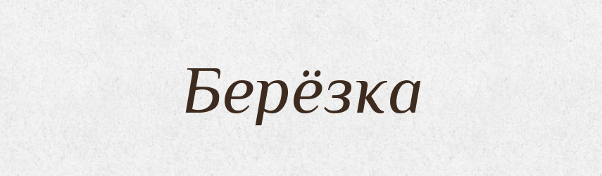 Берёзка — Російсько-український академічний словник (А–П)