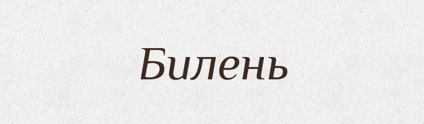 Билень — Російсько-український академічний словник (А–П)