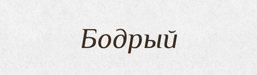 Бодрый — Російсько-український академічний словник (А–П)