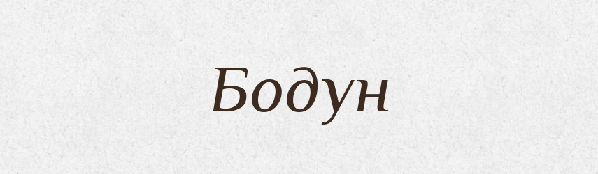 Бодун — Російсько-український академічний словник (А–П)