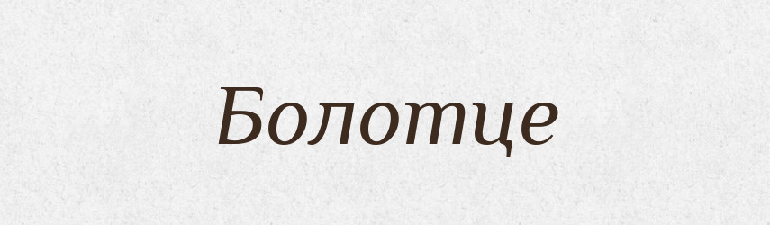 Болотце — Російсько-український академічний словник (А–П)