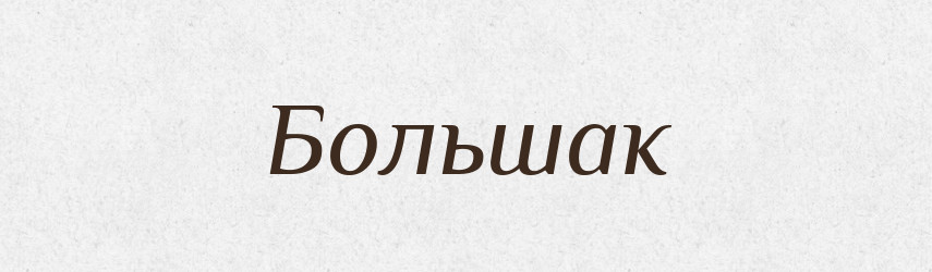 Большак — Російсько-український академічний словник (А–П)