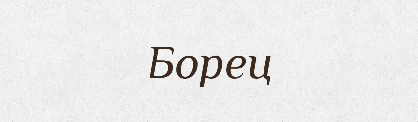 Борец — Російсько-український академічний словник (А–П)