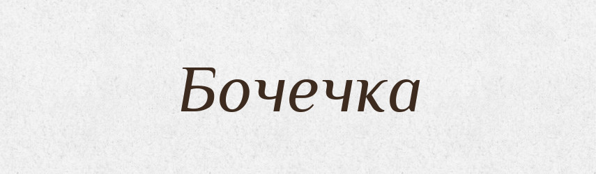 Бочечка — Російсько-український академічний словник (А–П)