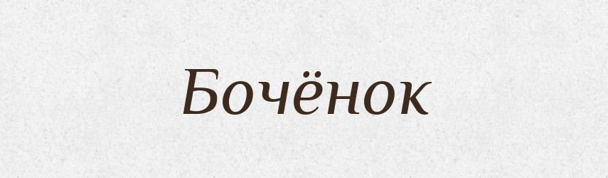 Бочёнок — Російсько-український академічний словник (А–П)