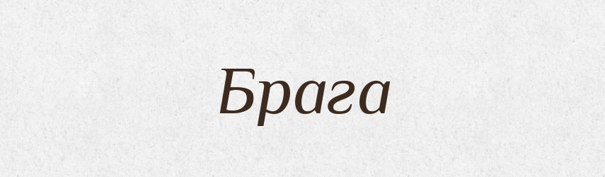 Брага — Російсько-український академічний словник (А–П)