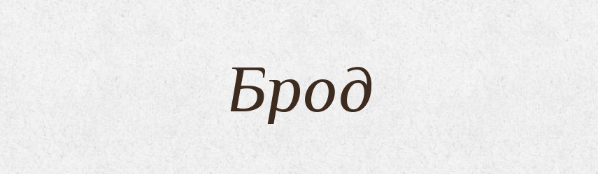 Брод — Російсько-український академічний словник (А–П)