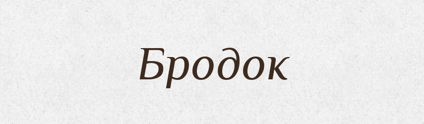 Бродок — Російсько-український академічний словник (А–П)