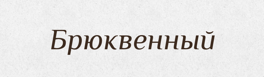 Брюквенный — Російсько-український академічний словник (А–П)