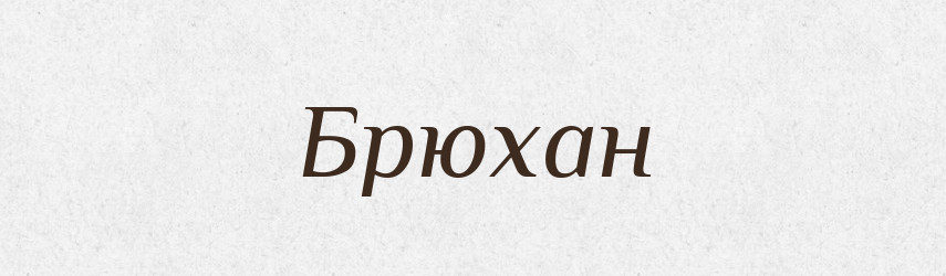 Брюхан — Російсько-український академічний словник (А–П)