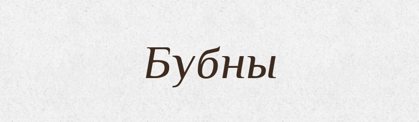 Бубны — Російсько-український академічний словник (А–П)