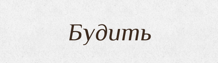 Будить — Російсько-український академічний словник (А–П)