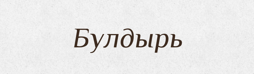 Булдырь — Російсько-український академічний словник (А–П)