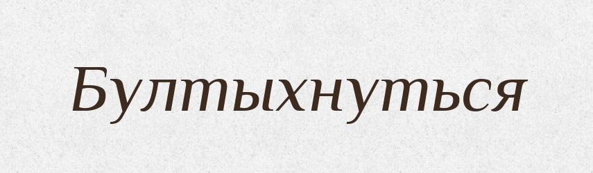 Бултыхнуться — Російсько-український академічний словник (А–П)