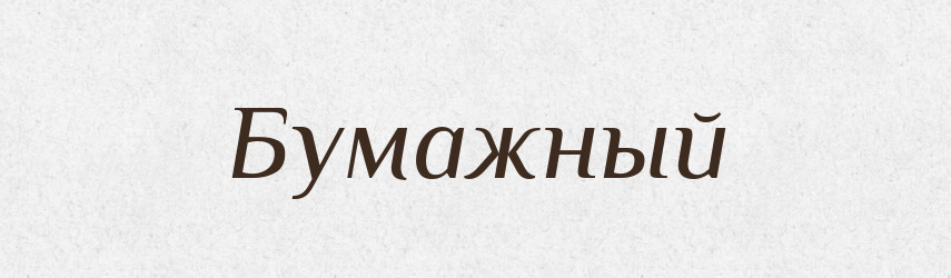 Бумажный — Російсько-український академічний словник (А–П)
