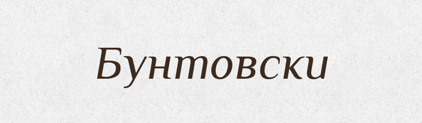Бунтовски — Російсько-український академічний словник (А–П)