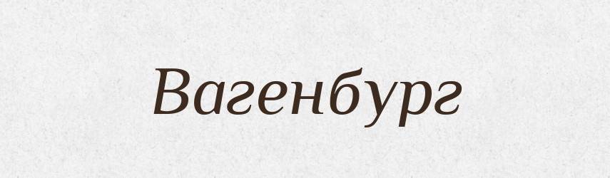 Вагенбург — Російсько-український академічний словник (А–П)