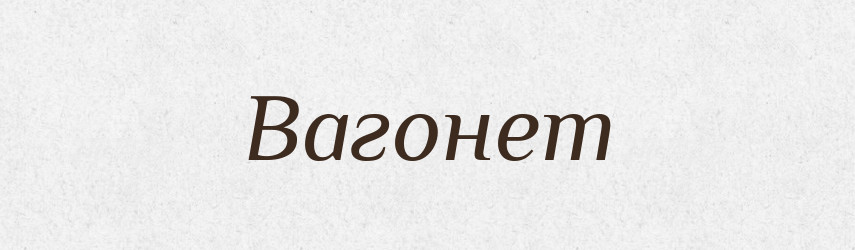 Вагонет — Російсько-український академічний словник (А–П)