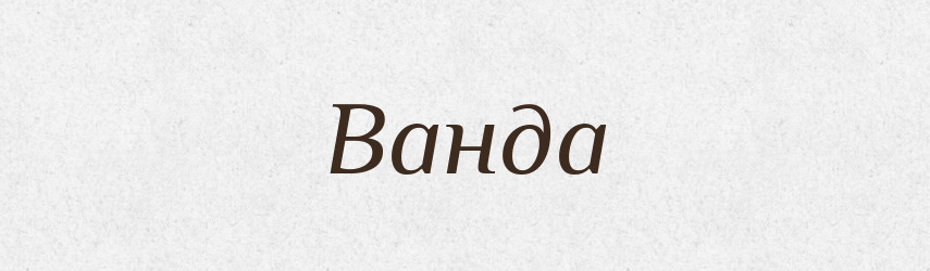 Ванда — Російсько-український академічний словник (А–П)