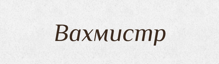 Вахмистр — Російсько-український академічний словник (А–П)