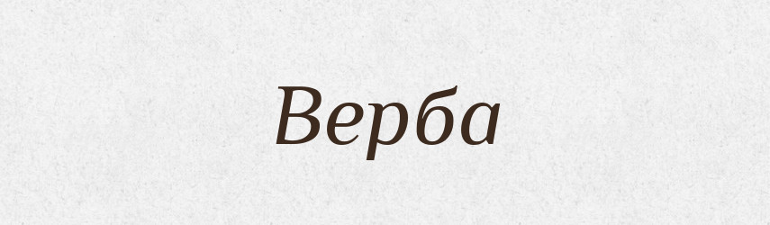 Верба — Російсько-український академічний словник (А–П)