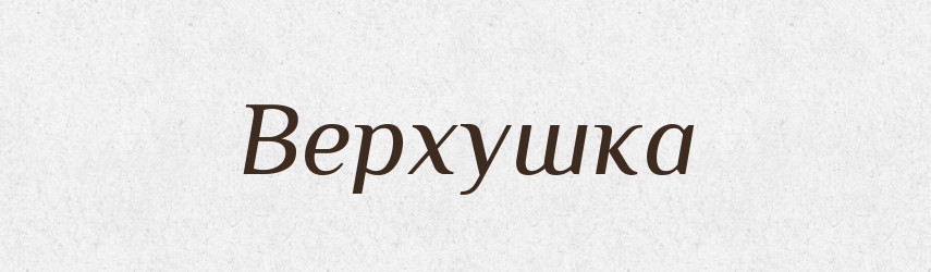 Верхушка — Російсько-український академічний словник (А–П)