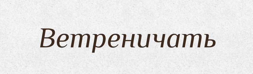 Ветреничать — Російсько-український академічний словник (А–П)