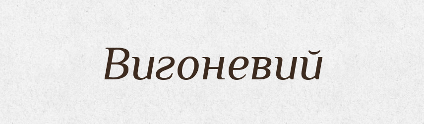 Вигоневий — Російсько-український академічний словник (А–П)