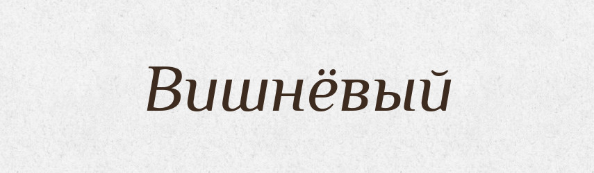Вишнёвый — Російсько-український академічний словник (А–П)