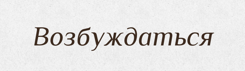 Возбуждаться — Російсько-український академічний словник (А–П)