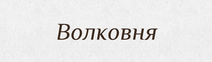 Волковня — Російсько-український академічний словник (А–П)