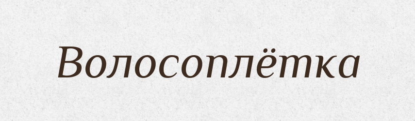 Волосоплётка — Російсько-український академічний словник (А–П)