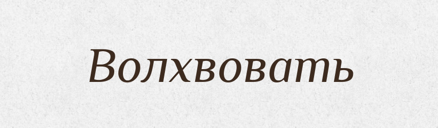 Волхвовать — Російсько-український академічний словник (А–П)