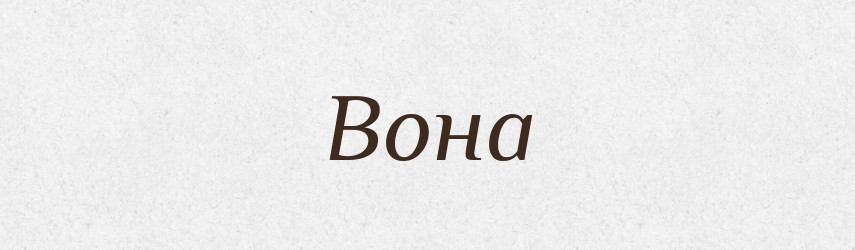 Вона — Російсько-український академічний словник (А–П)
