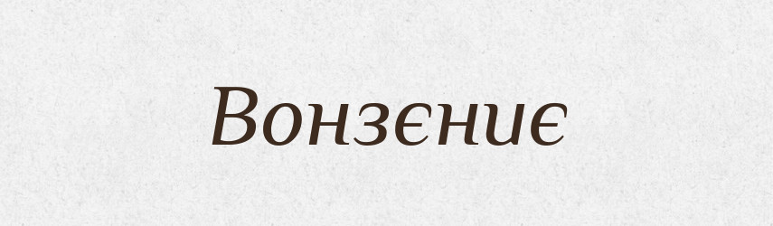 Вонзєниє — Російсько-український академічний словник (А–П)