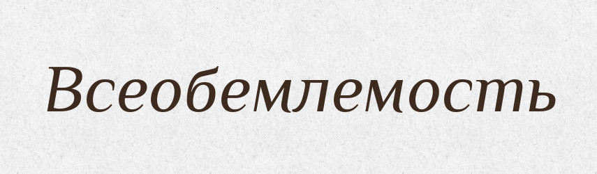 Всеобемлемость — Російсько-український академічний словник (А–П)