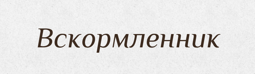 Вскормленник — Російсько-український академічний словник (А–П)