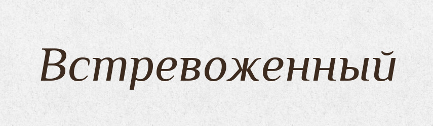 Встревоженный — Російсько-український академічний словник (А–П)