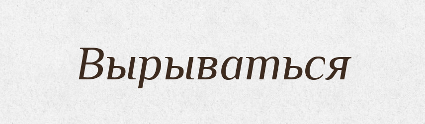 Вырываться — Російсько-український академічний словник (А–П)