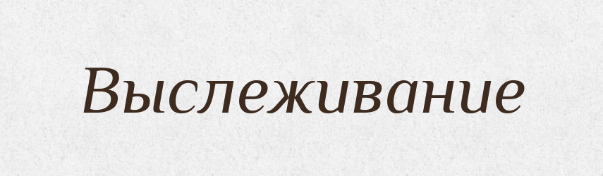 Выслеживание — Російсько-український академічний словник (А–П)