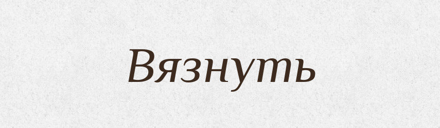 Вязнуть — Російсько-український академічний словник (А–П)