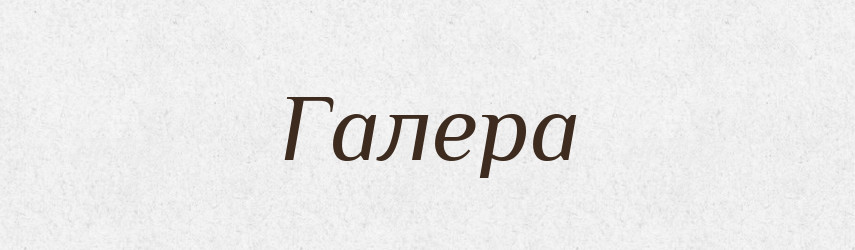 Галера — Російсько-український академічний словник (А–П)
