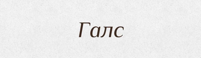 Галс — Російсько-український академічний словник (А–П)
