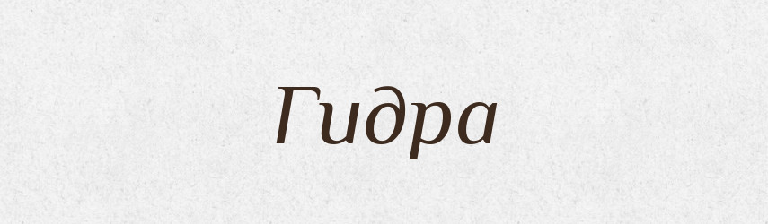 Гидра — Російсько-український академічний словник (А–П)