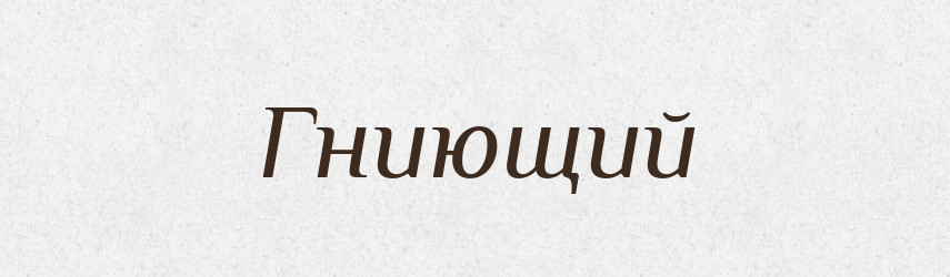 Гниющий — Російсько-український академічний словник (А–П)