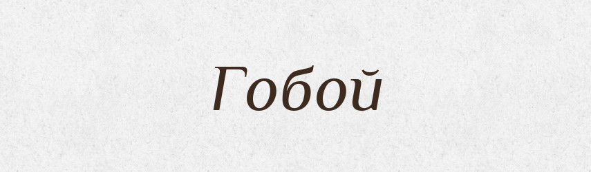 Гобой — Російсько-український академічний словник (А–П)